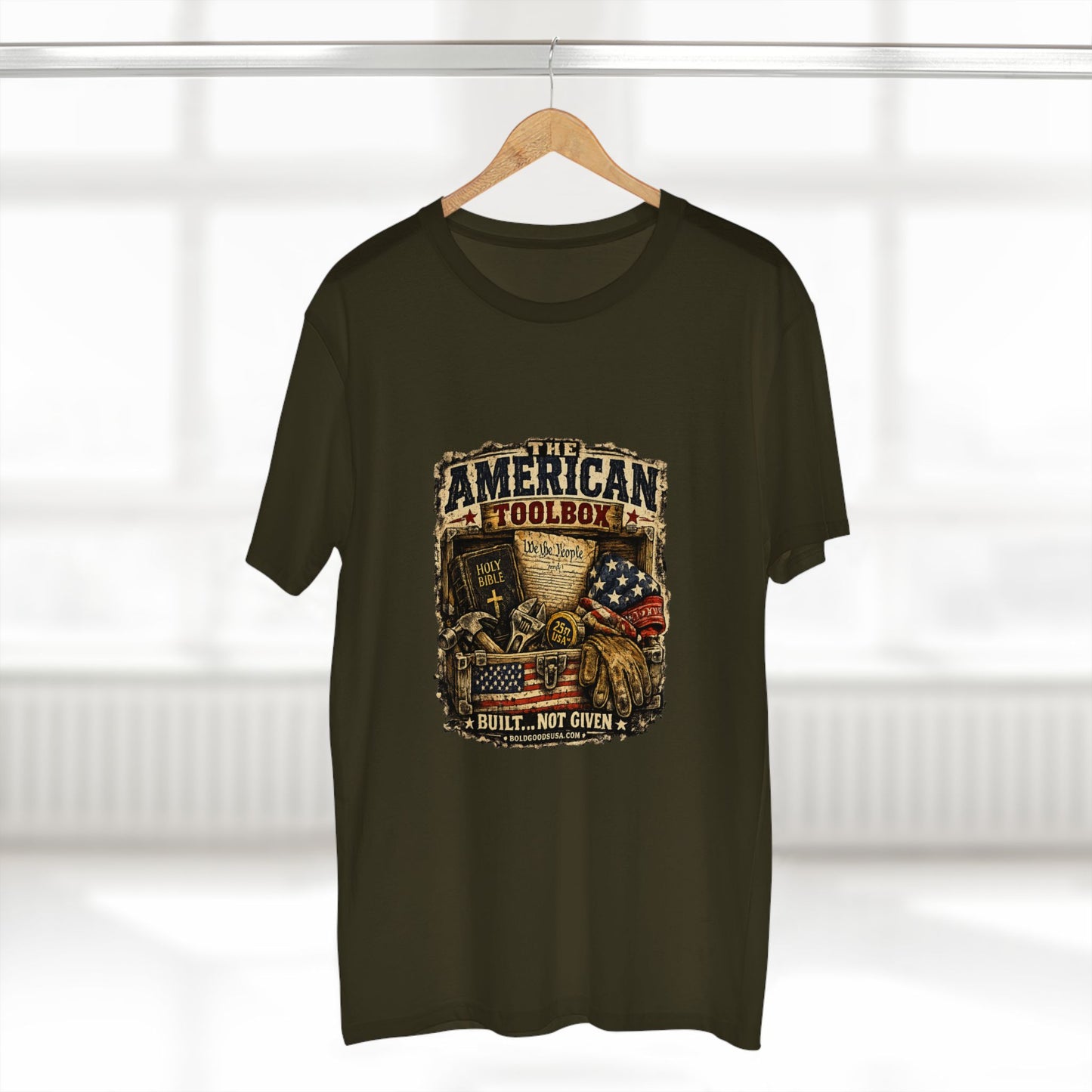The American Toolbox – Patriotic Graphic T-Shirt | Front Print