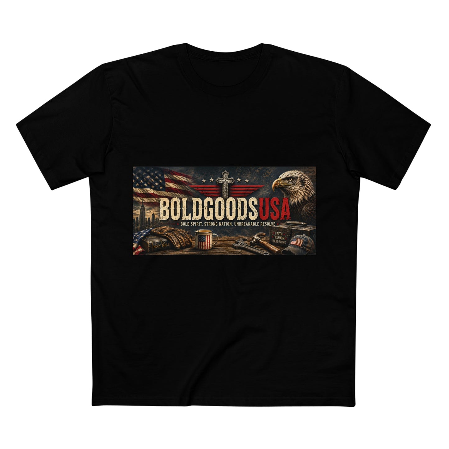 Bold Goods USA - Graphic T-Shirt | Front Print