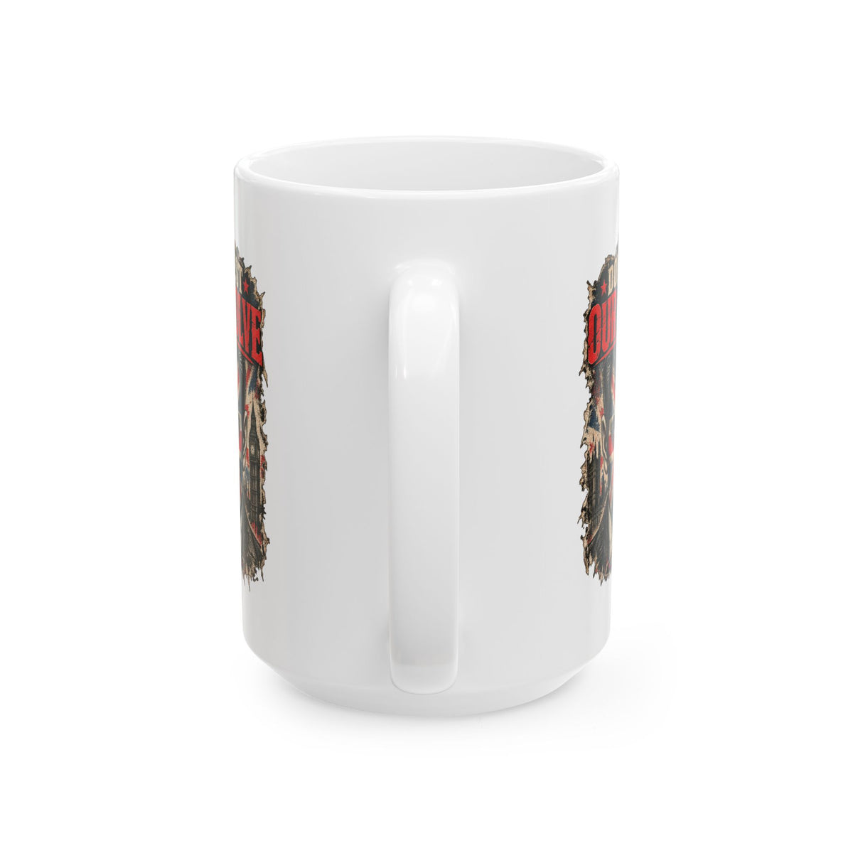Don't Test Our Resolve – UK Printed 11 oz /15 oz Mug