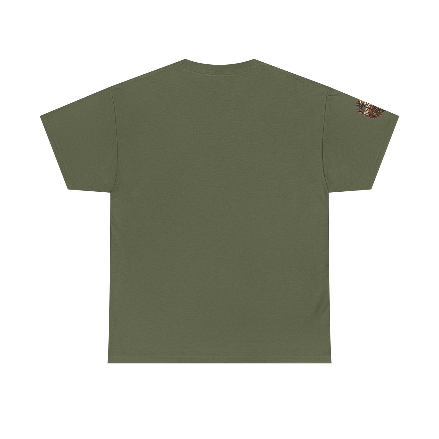 Freedom Isn't Free - Front Print + Sleeve Logo T-Shirt