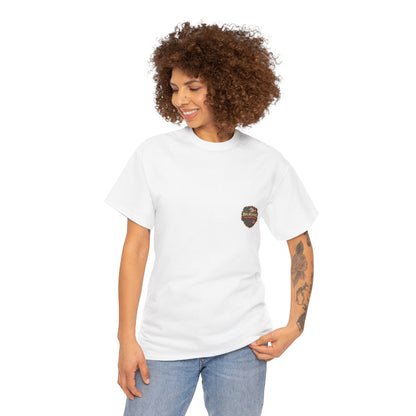 Where the Spirit of the Lord Is, There Is Liberty – Christian Graphic T-Shirt | Back Print + Chest Logo