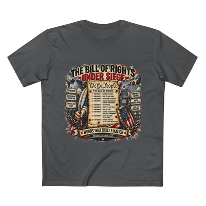 Bill of Rights – American Freedom Graphic T-Shirt | Front Print