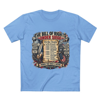 Bill of Rights – American Freedom Graphic T-Shirt | Front Print