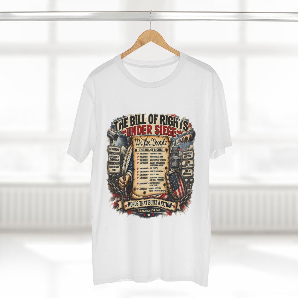Bill of Rights - Political T-Shirt | Front Print