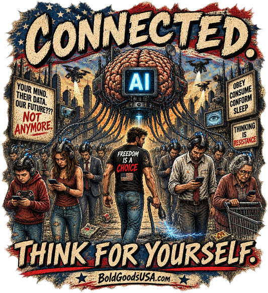 AI connected - Graphic T-Shirt | Front Print