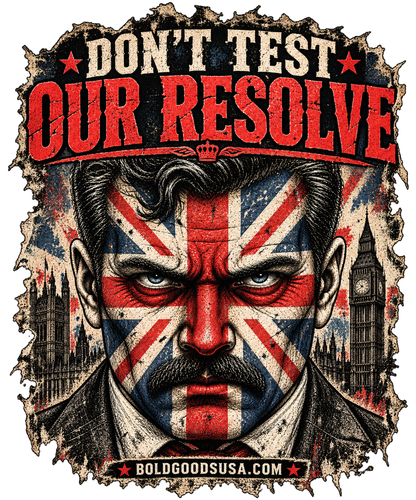 Don't Test Our Resolve – UK Printed 11 oz /15 oz Mug