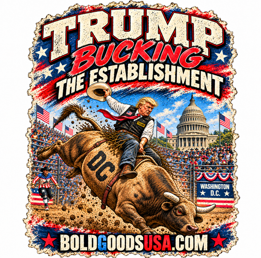 Trump Bucking the Establishment – Political Satire  11 oz / 15 oz Mug